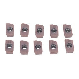 10 Pcs Turning Inserts Carbide CNC Tool Blades Lathe Turning Finishing Inserts with Coating(APMT1135PDER-H2 )