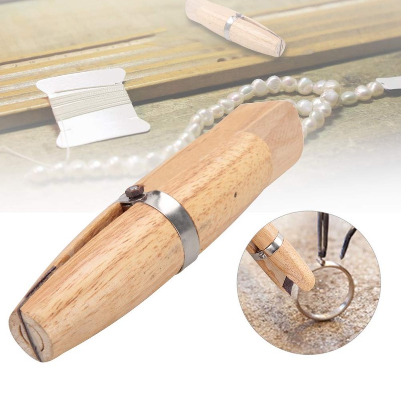 Ring Clamps Jewellery Making Wooden Ring Clamp Jeweler Holder Jewellery