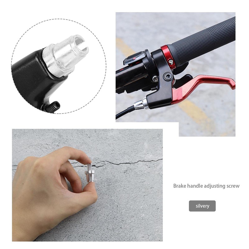 SING F LTD 4pcs M7 7mm Brake Lever Adjusting Regulator
