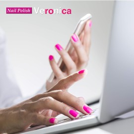 Karma Organic Natural Nail Polish-Non-Toxic Nail Art, Vegan and Cruelty-Free Nail Paint (VERONICA)