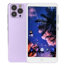 MP3 MP4 Player with BT and WiFi, 5.0 Inch Full Touch Screen HiFi Sound Walkman Music Player, with BT Earbuds, Expandable up to 128 GB, Portable MP4 Music Player with (Purple)