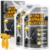 Asphalt Crack Filler, 2.65LB High Elasticity Cement Crack Filler, Self