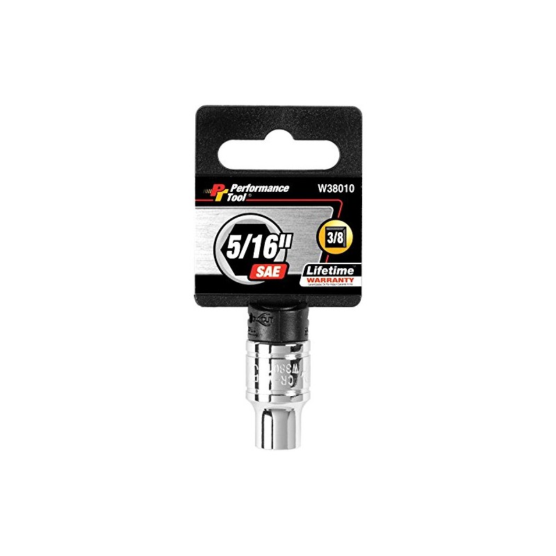 Performance Tool W38030 3/8-Inch Drive 6-Point Socket, 15/16