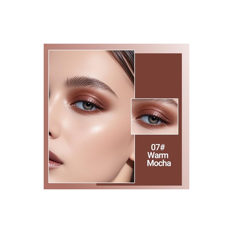 Erinde Monocromo Sombras Para Ojos Matte, Resistente al Agua, E07