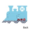 Railroad Party Crossing - Shaped Fill-In Invitations - Steam Train