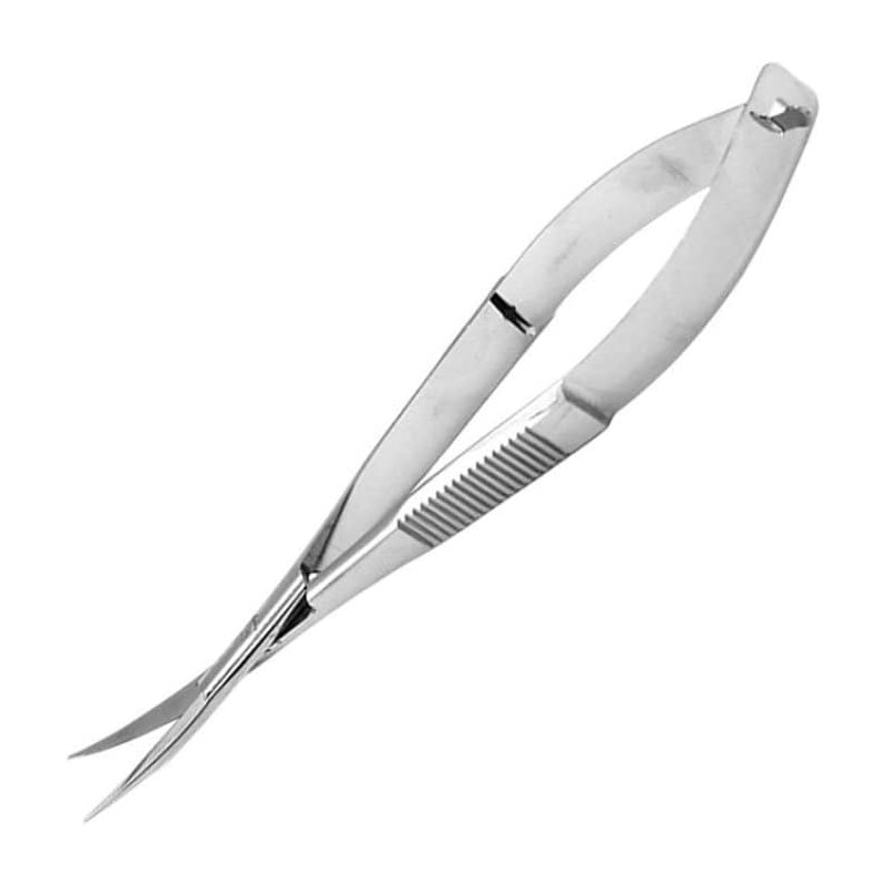 Micro tijeras de acero inoxidable para cara, pelo, pestañas, herramienta