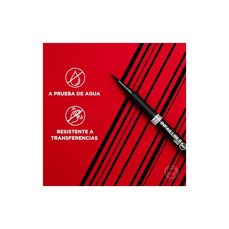 Delineador en Plumón, Infallible Precision Felt, Negro