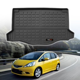for 2009-2013 Honda Fit Cargo Mats Trunk Liner All Weather TPE Rubber Protection Mat (for 2009-2013 Honda Fit Cargo Mats)
