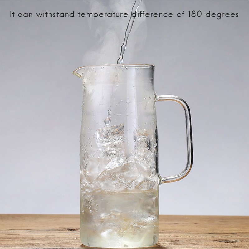 Teapot Glass Tea Maker Large Capacity Heat Resistant Juice Bottles