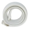 Fisual Expandable Zip Up Cable Tidy (1 Metre, White)