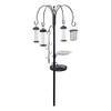 Gardman BA01343 Complete Bird Feeding Station Kit with Four Feeders,