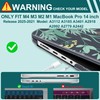 Yebiseven Case for MacBook Pro 16 inch M5 M4 M3