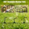 360-Degree Bendable 49FT 5/8 Tubing Hose 5/16 Faucet Connector Automatic