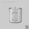 Keith titanium cup with double layers and lid Ti3206