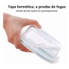 Refractario Bandeja Para Hornear 2.2l Y 2contenedores 370ml