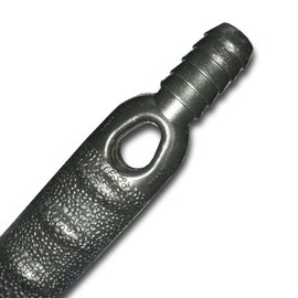 Bradas 5904182443790 Autowaschbürste Felgenbürste mit Wasserdurchlauf, Schwarz, 38x8x7 cm