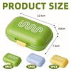 3 Piece Soap Dish, Portable Soap Dish, Drain Soap Dish,