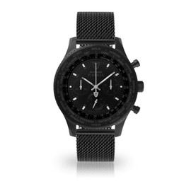DETOMASO Firenze Black XXL Black, Milanese Bracelet Round Stainless Steel Black