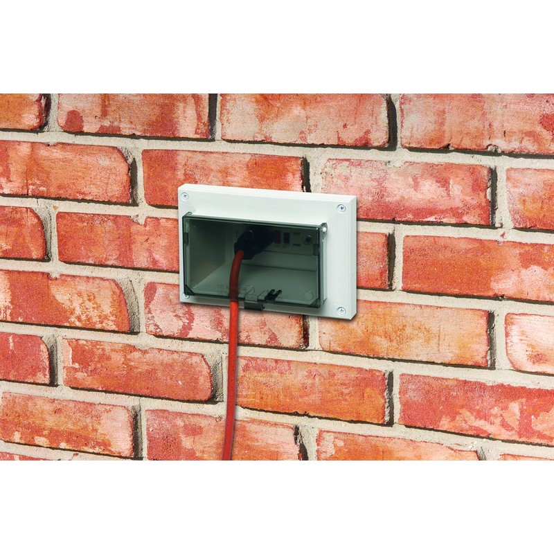 Arlington DHB1BRC-1 Low Profile IN BOX Electrical Box with Adapter
