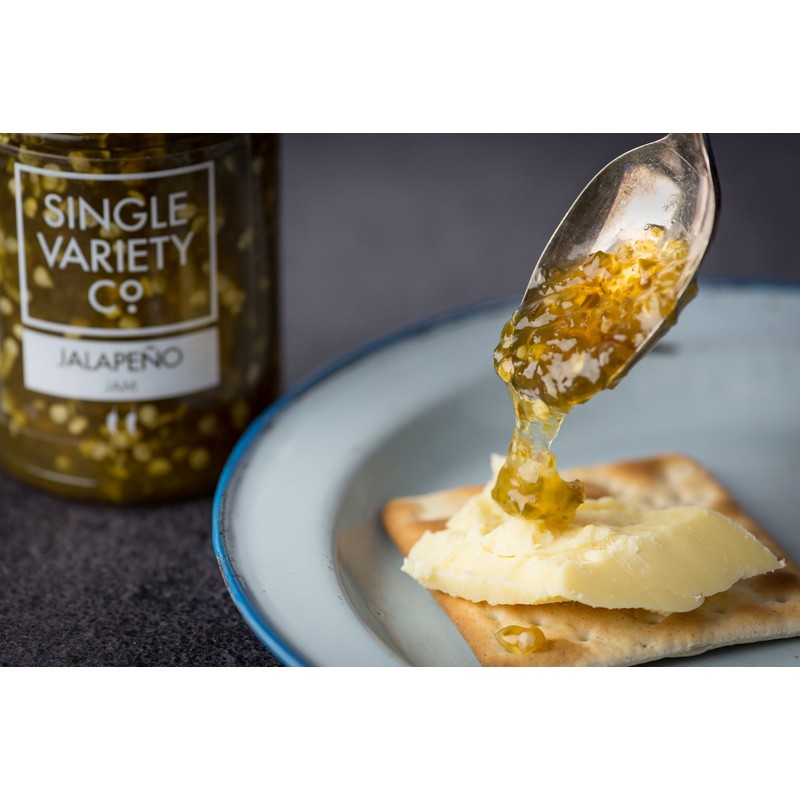 Single Variety Co Jalapeño Jam 220g case of 6 Jars