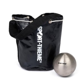 Sport-Thieme Transport Bag for Shock Balls and Throwing Hammer with Carry Handle Ideal for Schools Clubs and Athletes Black PVC 26 x 18 cm