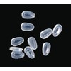 PERFFITT Clear Rubber Silicon Push On Type Nose Pads Pieces
