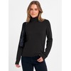 ANRABESS Womens Turtleneck Long Sleeve Sweater Tops Casual Soft Knit