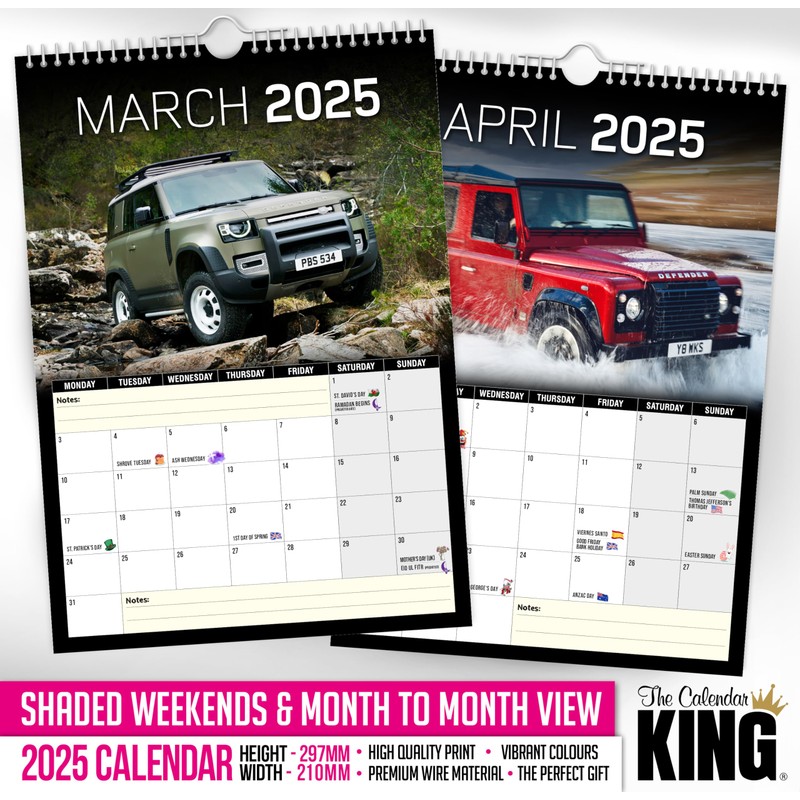 The Calendar King // Landy Defender - Landie Defender -
