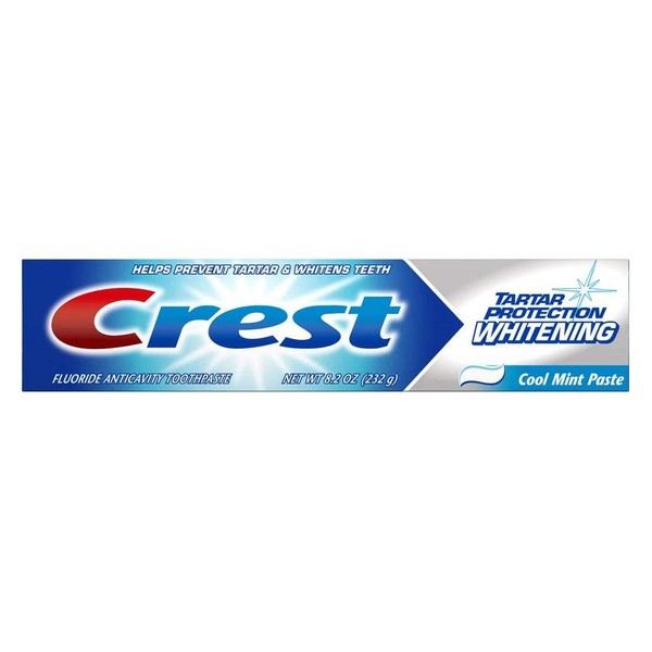 Crest Toothpaste Tartar Whitening Cool Mint (Pack of 6)
