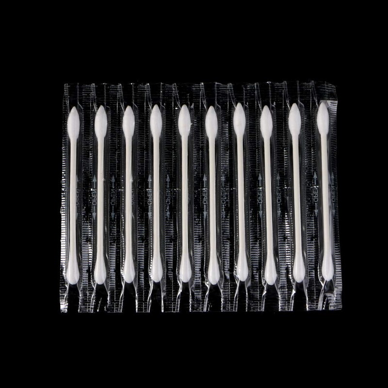 MYBOON Disposable Double Ended Cotton Buds Individually Packed for Portable