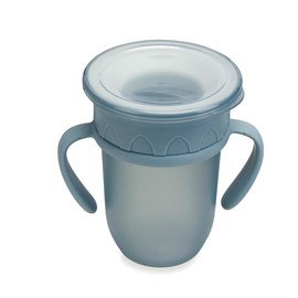 nouka All Around Cup | Leak Proof and Easy Grip | Removable Handles | Wave