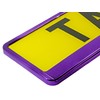 TAPORT® PURE PURPLE CAR REGISTRATION HOLDER FOR ANY CAR ,