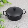 Pot-Shaped Ashtray Black