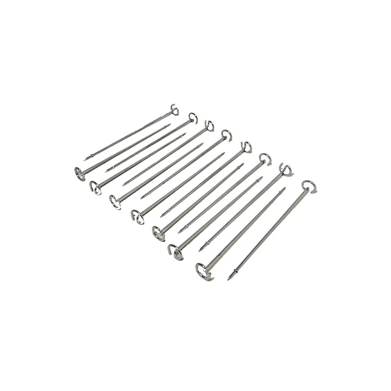 15pcs Foodi Kebab Set for Ninja Indoor Grill Stainless Steel