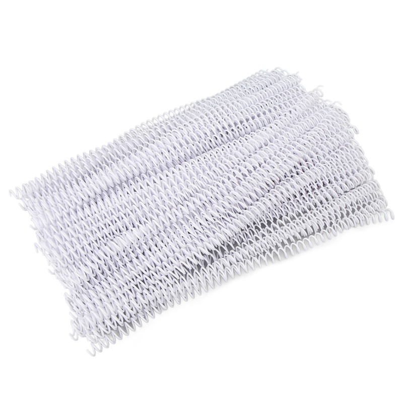 100PCS Spiral Binding Coils 48 Loops 4:1 Pitch A4 Paper