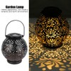 Outdoor Garden Landscape Decorative Lamps Hollow Waterproof Solar Hanging LED