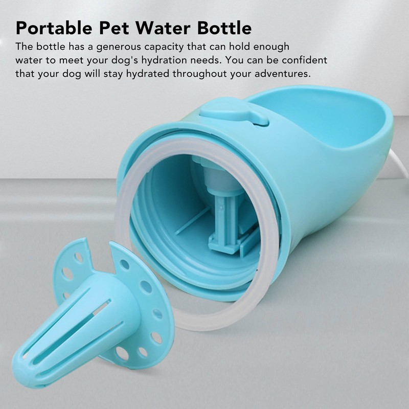 550ml Pet Water Bottle Portable Dog Water Dispenser Dog Travel