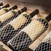 50 Pieces Wine Mesh Protective Sleeves 7.8 Inch Long Mesh