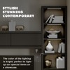JUSJUBR Display Cabinet Lights, LED Shelf Lighting with Memory Function,