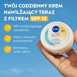 NIVEA Soft SPF 15 Intensive Moisturising Cream 200 ml