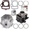 WFLNHB Top End Kit Cylinder Head Piston Replacement for Honda