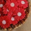 Handmade Decorative Candle (Floating Flower Red)