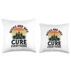 Wicks And Wax Cure Everything Candle Maker Wax Throw Pillow