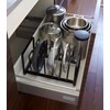 Yamazaki Home Tower Under Sink Pot Lids And Frying Pan