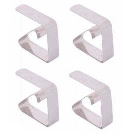 Epicurean 39LY702 Stainless Steel Table Cloth Clips, 5.8 x 6.2 x 15 cm, Chrome