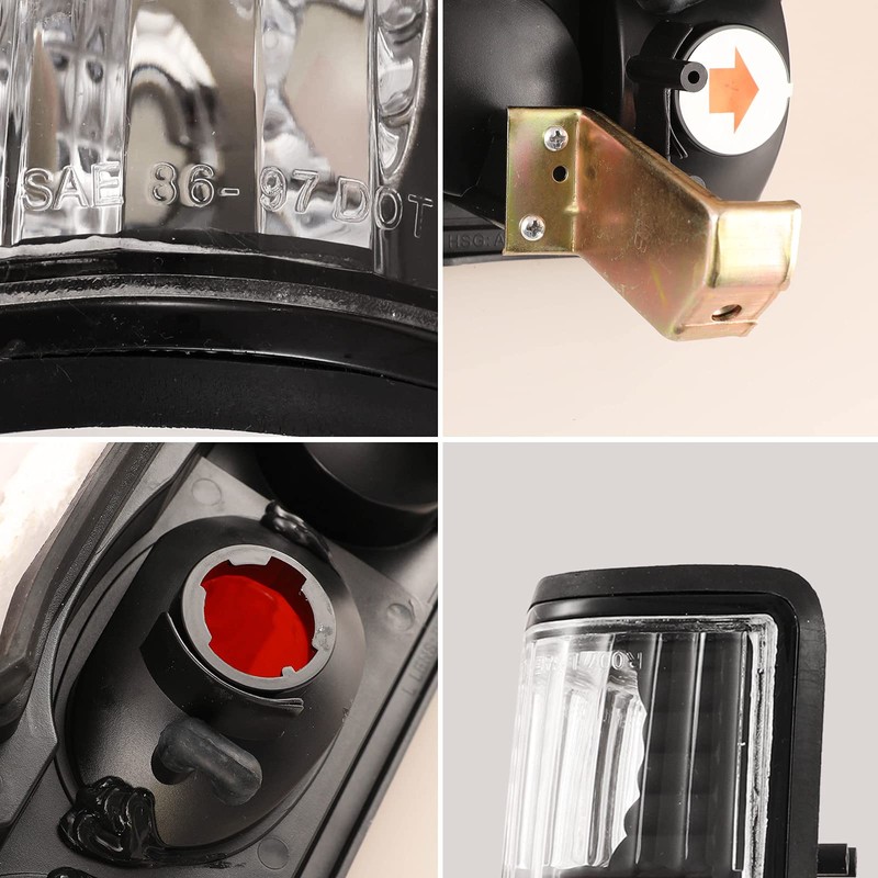 AUTOWIKI Tail Lights LED For Nissan 1986-1994 Hardbody D21 SE