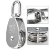 2PCS Heavy Duty Single Pulley M50 Pulley System Stainless Steel