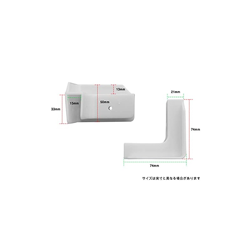 [DIY/self-work] Ribbed corner parts set for pradan case (1 case