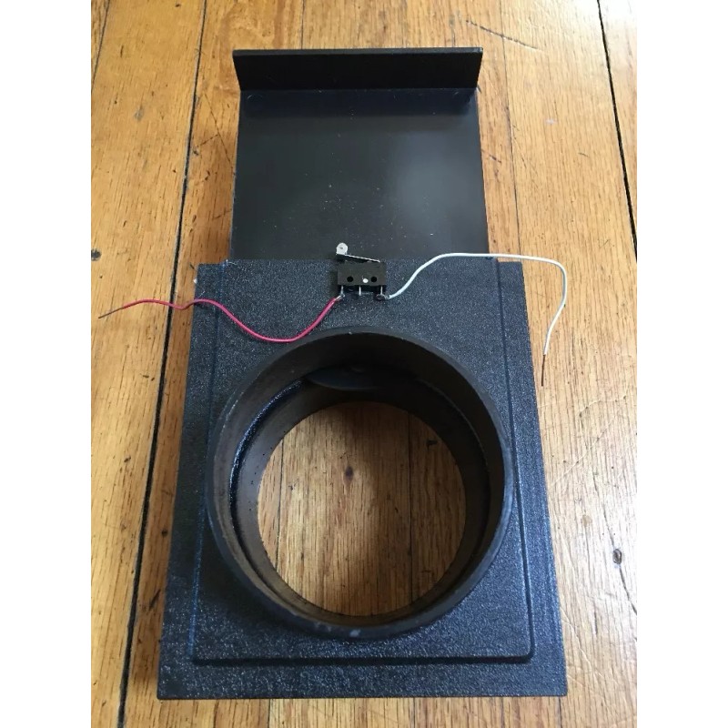 4" Dust Collector Blast Gate With Micro Switch