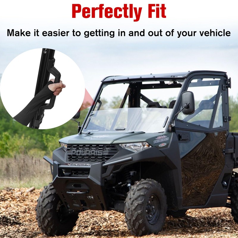 XUTVOTOR Polaris Ranger Grab Handle, Rollover Handle for Cab Frame